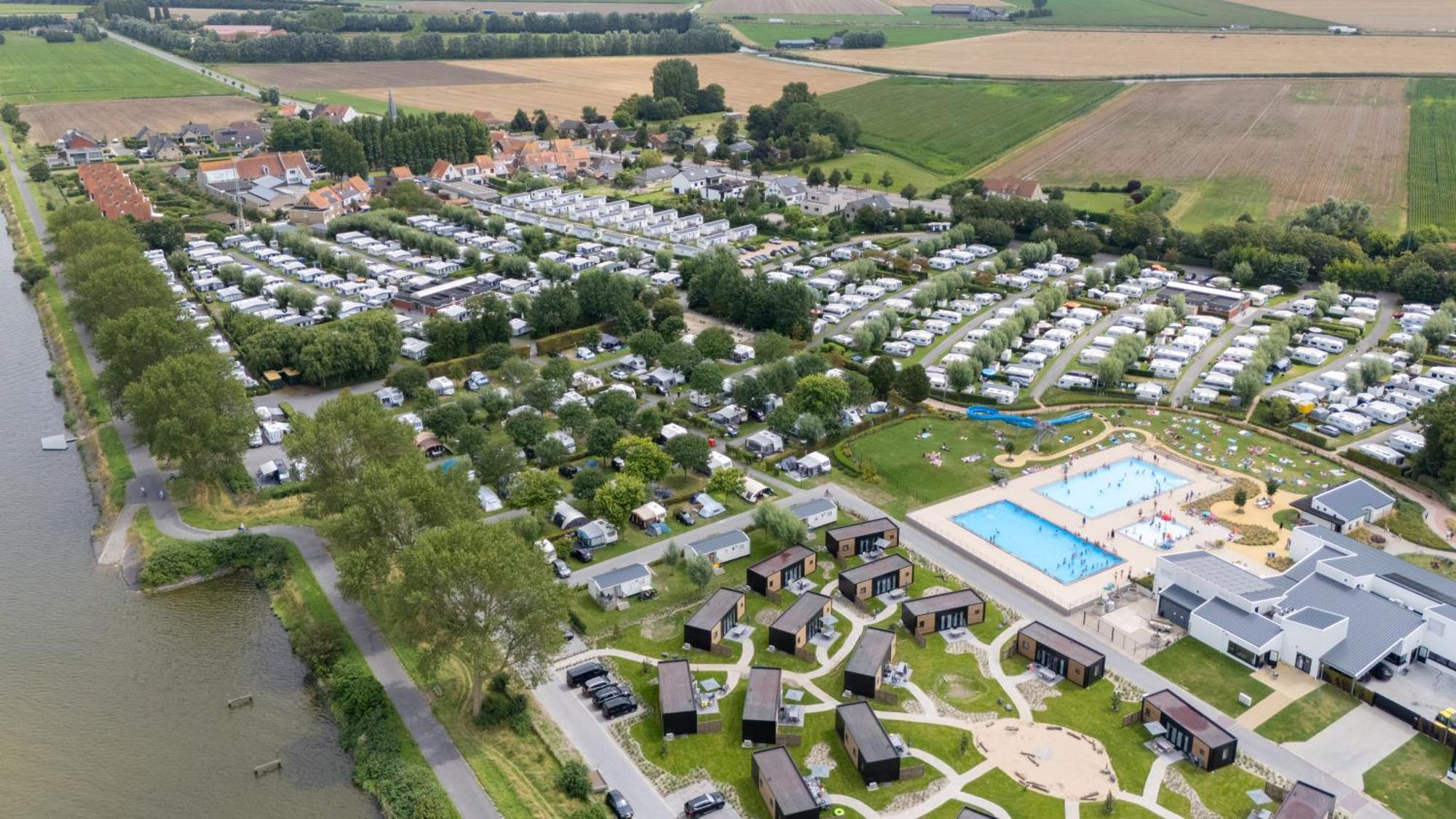 Kompas Camping Nieuwpoort Buitenkant foto